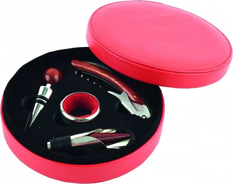 Подарочный набор аксессуаров. Набор для вина. набор винных аксессуаров. подарочный набор для вина. набор аксессуаров для вина &quot;гран при&quot;.