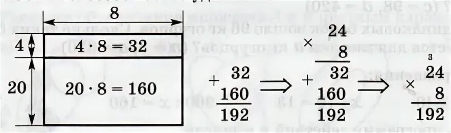 Произведение 24 и 3