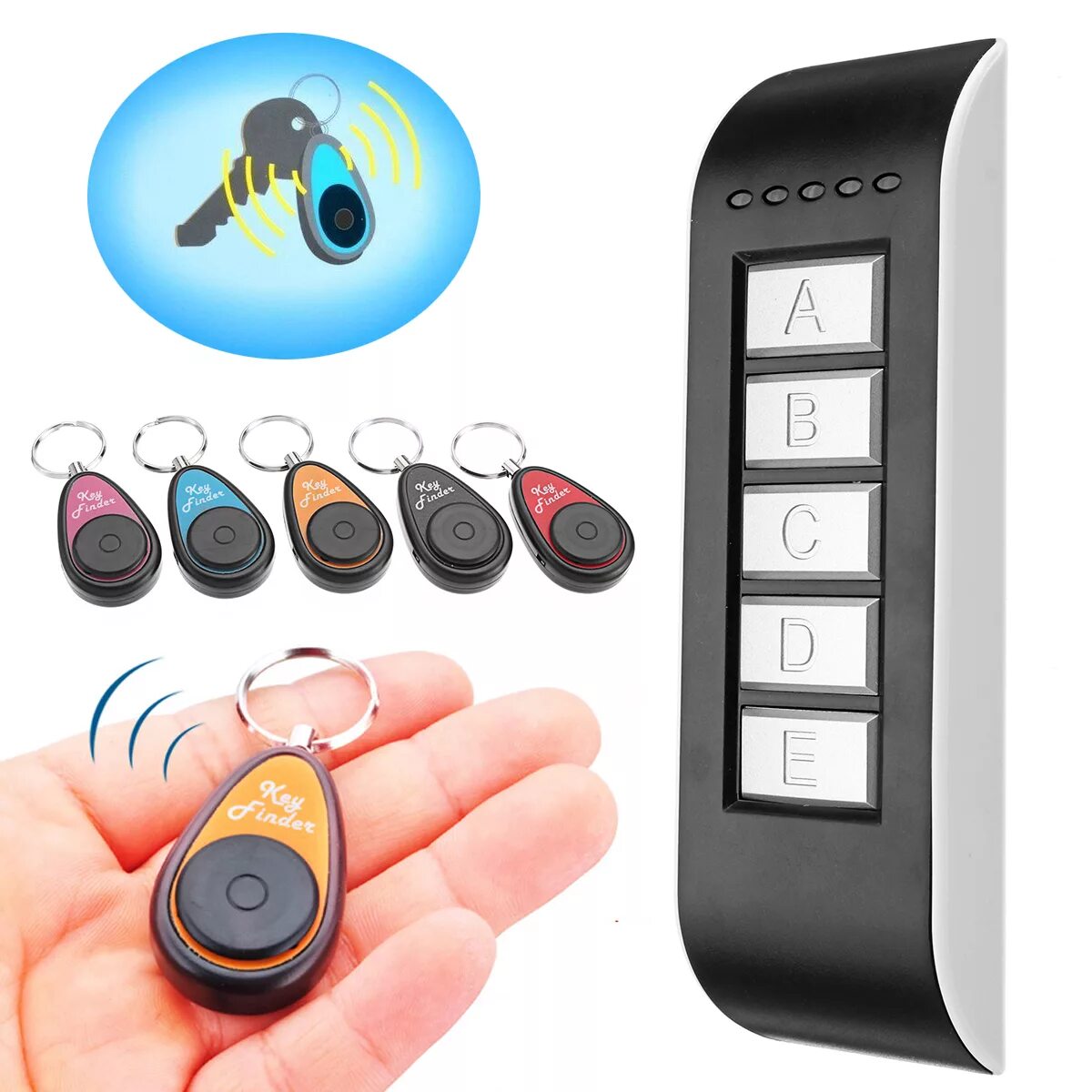 Items control. Keyfinder. Трекеры для дистанционки. Копир беспроводных ключей. Key Finder III.