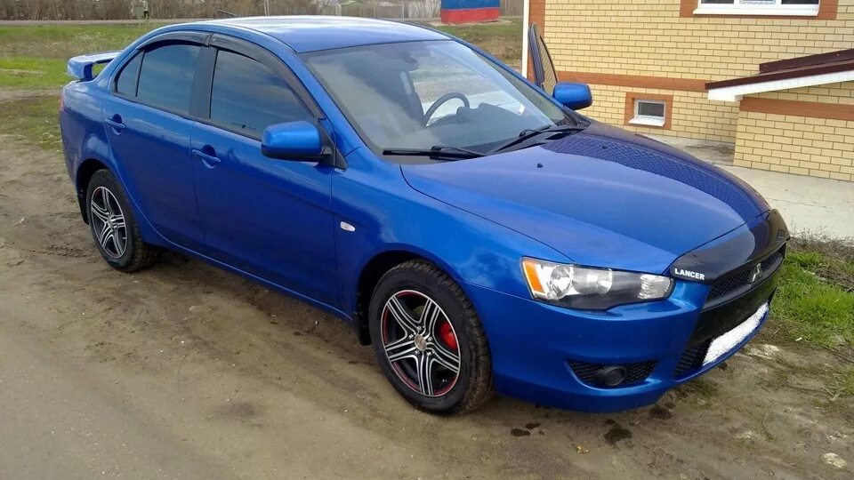 Зима вернулась) - Mitsubishi Lancer X, 1,5 л, 2008 года фотография DRIVE2