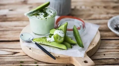 Творог с зеленым луком