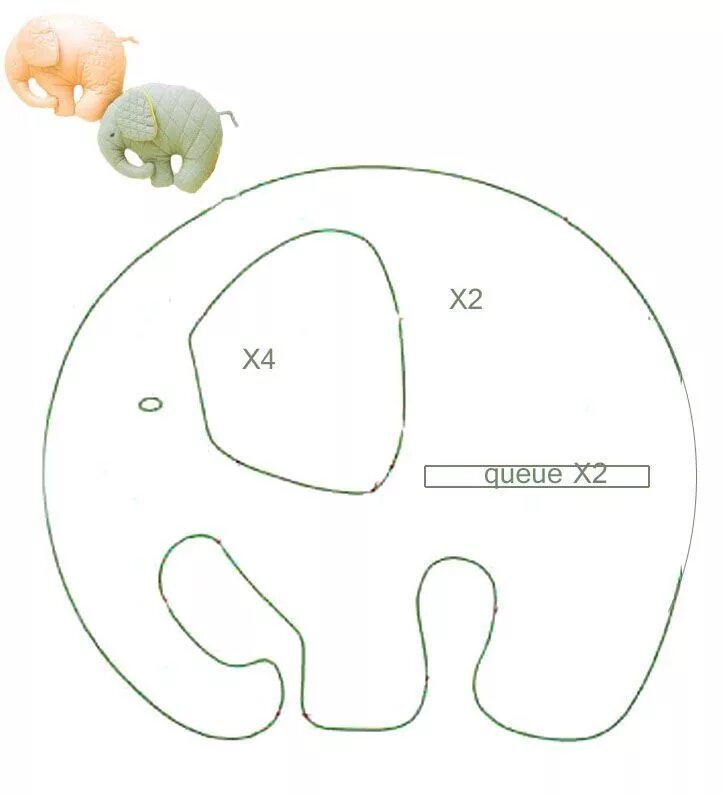 Patrones o moldes para hacer gatos de peluche Модели чучел животных, Выкройки, М