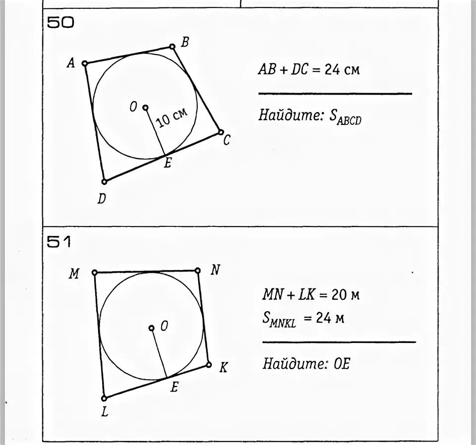 Вписанная и описанная окружность 8 класс задачи на готовых чертежах. Вписанная окружность чертеж. Вписанная и описанная окружность самостоятельная работа. Геометрия 8 класс вписанная и описанная окружность. Задачи на готовых чертежах окружность 7 класс