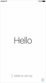Hello на айфоне