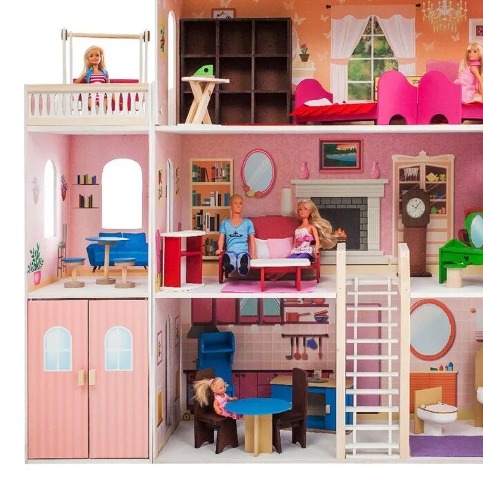 Дом с мебелью продается. Paremo кукольный домик "мечта" pd316-02. Кукольный домик Paremo мечта. Домик для Барби Paremo "мечта". Домик Барби Паремо.