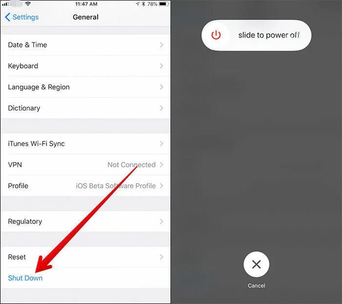 Как убрать кнопку iphone