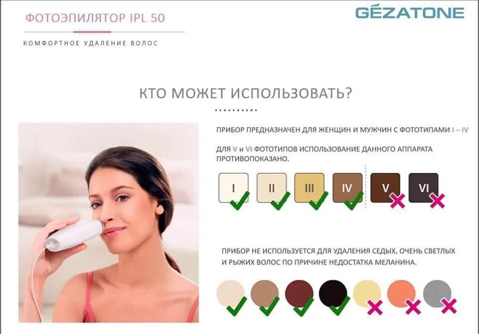 Как правильно пользоваться домашним фотоэпилятором
