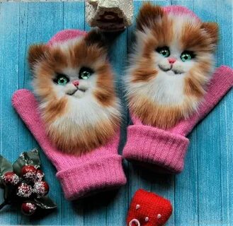 Кот варежка