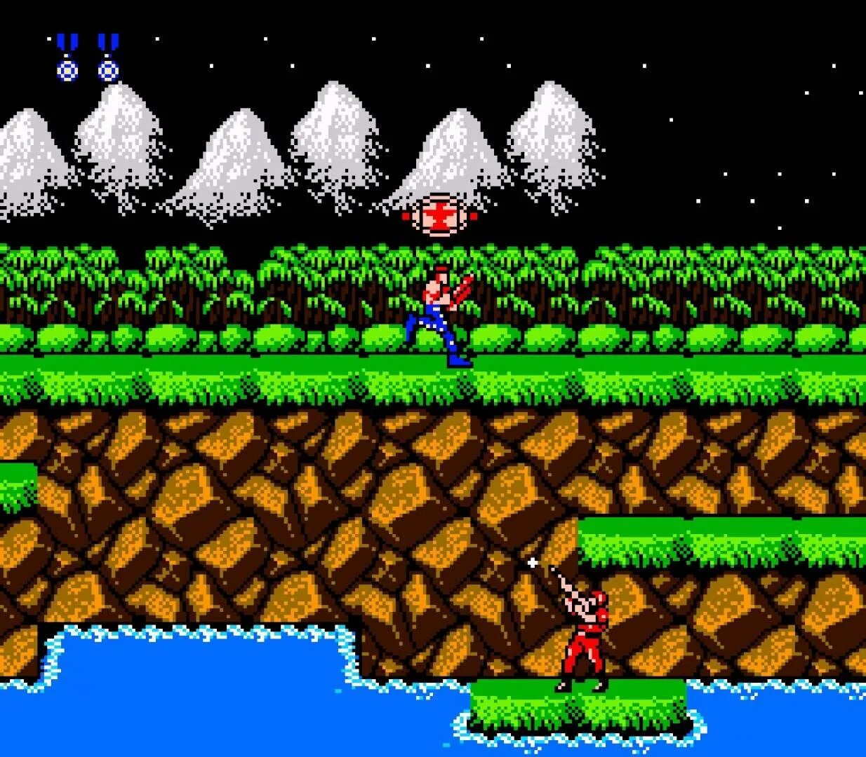 100 игр на денди. Contra Nintendo игра. Contra на Денди скрины. Денди первые игры для Нинтендо. Игра Konami contra 1988.