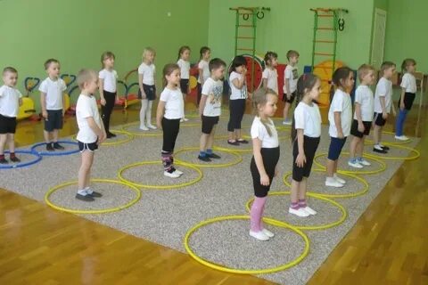 Физкультура в детском саду средняя