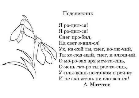 Стихи 3 класс 3 четверостишья