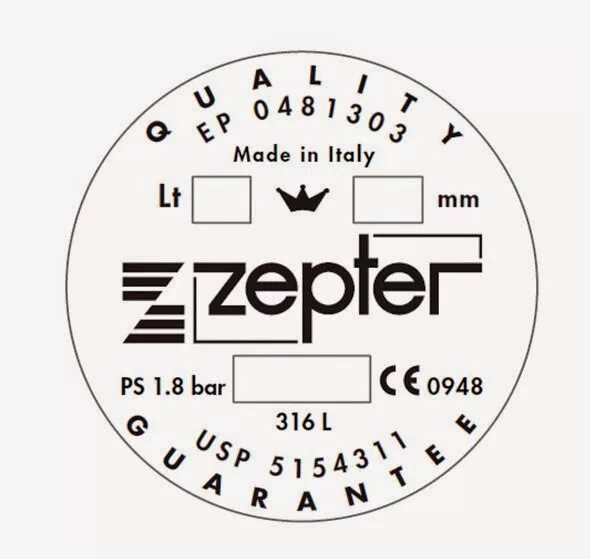 Почему запрещена посуда цептер. Оригинальное клеймо Цептер. Оригинал клеймо Цептер. Клеймо Zepter Оригинальное.