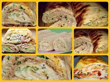 Курица сыр лаваш рулет в духовке