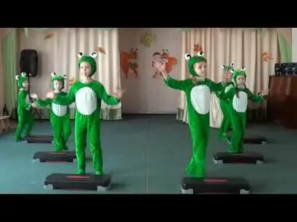 Танец лягушата видео