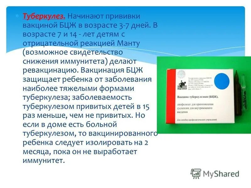 Бцж в 7 лет реакция. Бцж в 7 лет реакция