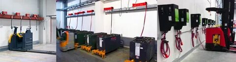 Зарядная станция аккумуляторных батарей