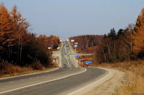 Трасса южно сахалинск