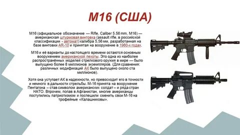 Дальность м 16