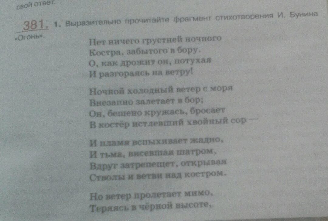 Дни становились длиннее ночи тоскливее. Стихотворение Бунина костер. Костер Бунин стих.