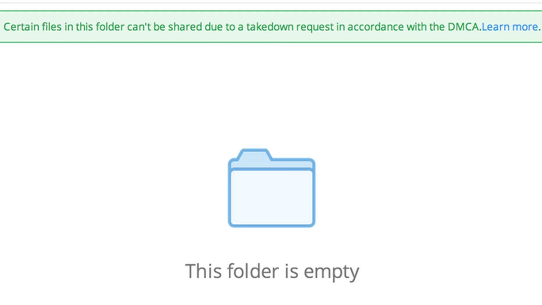 This folder is empty перевод. The target folder is not empty. Files in this folder