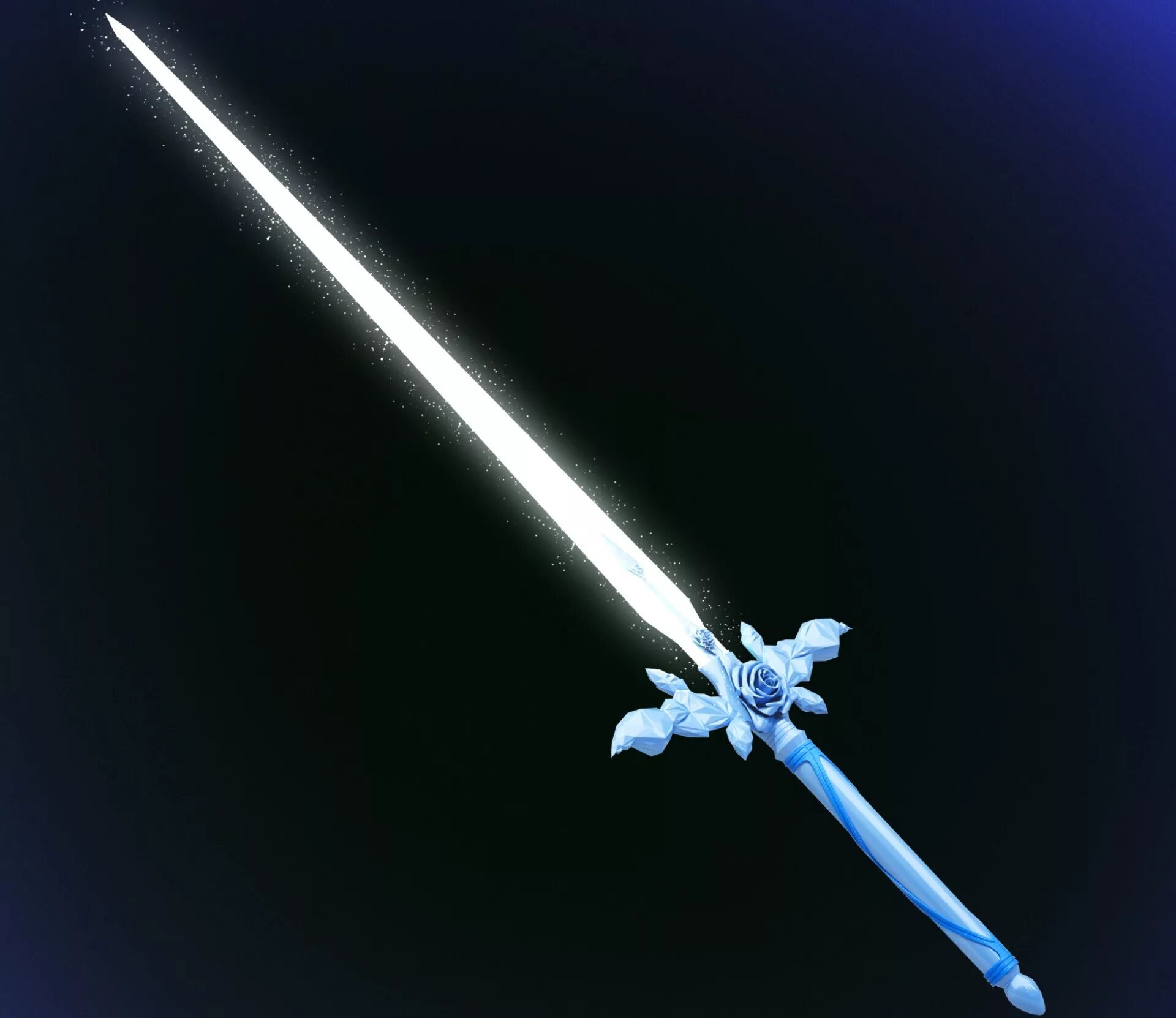 Moon sword. САО меч голубой розы. Ледяной меч Кирито. Меч голубой розы Sao.
