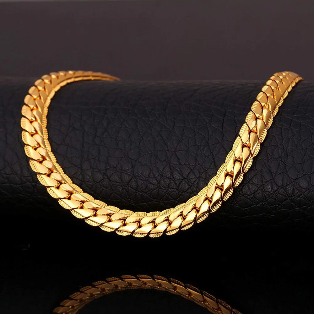 Цыпочки золотые. Золото 18k Gold Plated. Ювелирные цепи. Золотая цепочка мужская. Золотая цепочка мужская на шею.