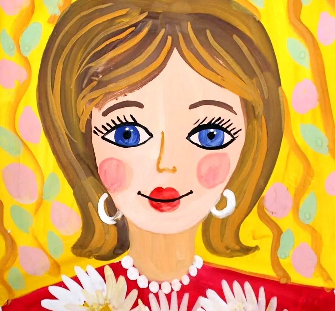 Детские рисунки. Рисунок мамы. Портрет мамы рисунок. Портрет мамы детский. Портрет мамы гуашью.