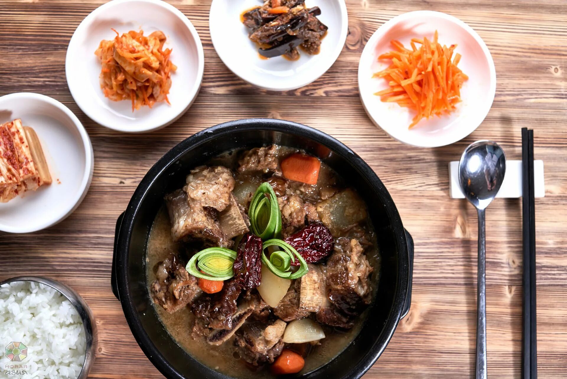 Кафе корейской кухни