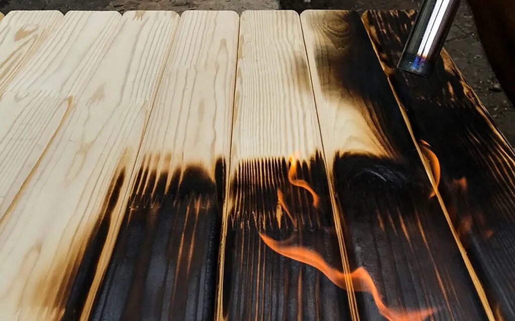 DIY Wood Burning Technique - That's not Shou Sugi Ban! Or is it?? - YouTube Wood