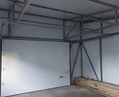 Каркас для гаража из сэндвич панелей