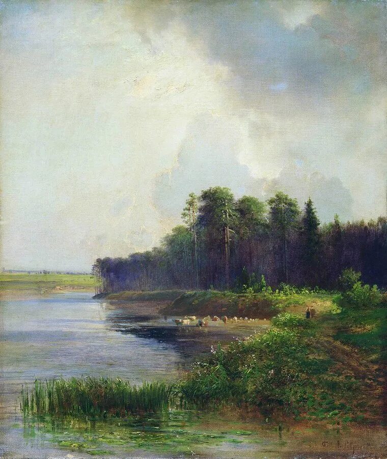 Левитан овраг. Г. "берег реки. Берег реки кто автор. Берег реки кто автор.