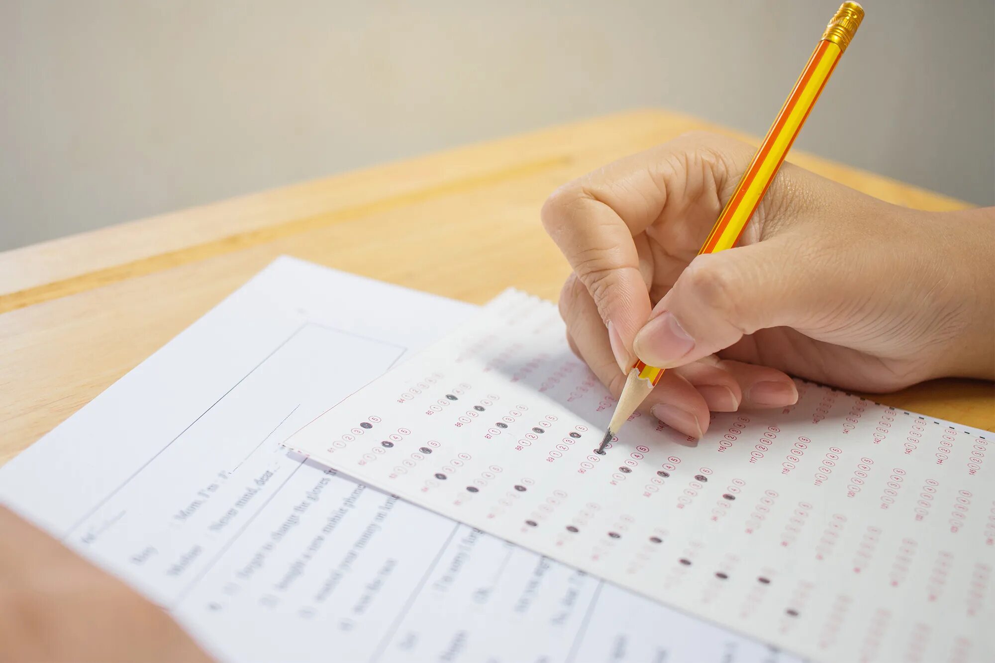 Exams list