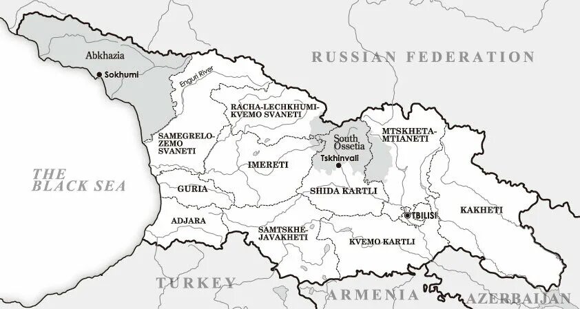 Где находится южная осетия. Южная осетия на карте контурной. Карта южной осетии подробная. Южная осетия карта вектор. Южная осетия столица республики на карте.