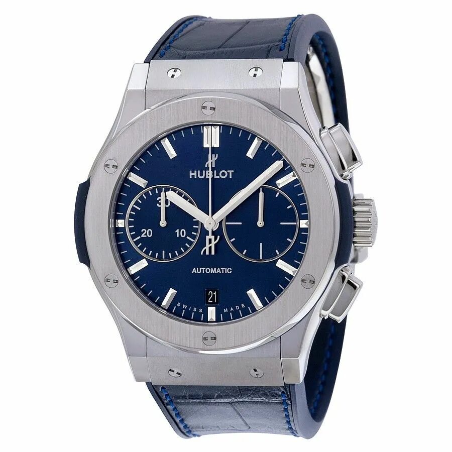 Automatic blues. Hublot Classic Fusion Blue Automatic. Hublot Classic Fusion Blue. Часы Hublot Classic Fusion Titanium Automatic. Hublot Classic Fusion.