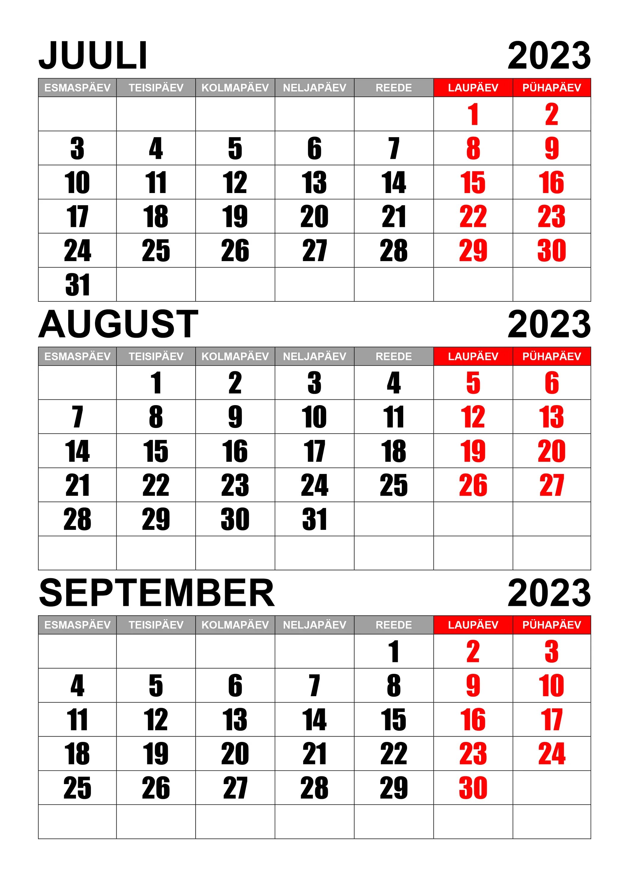 Календарь на ноябрь 2023