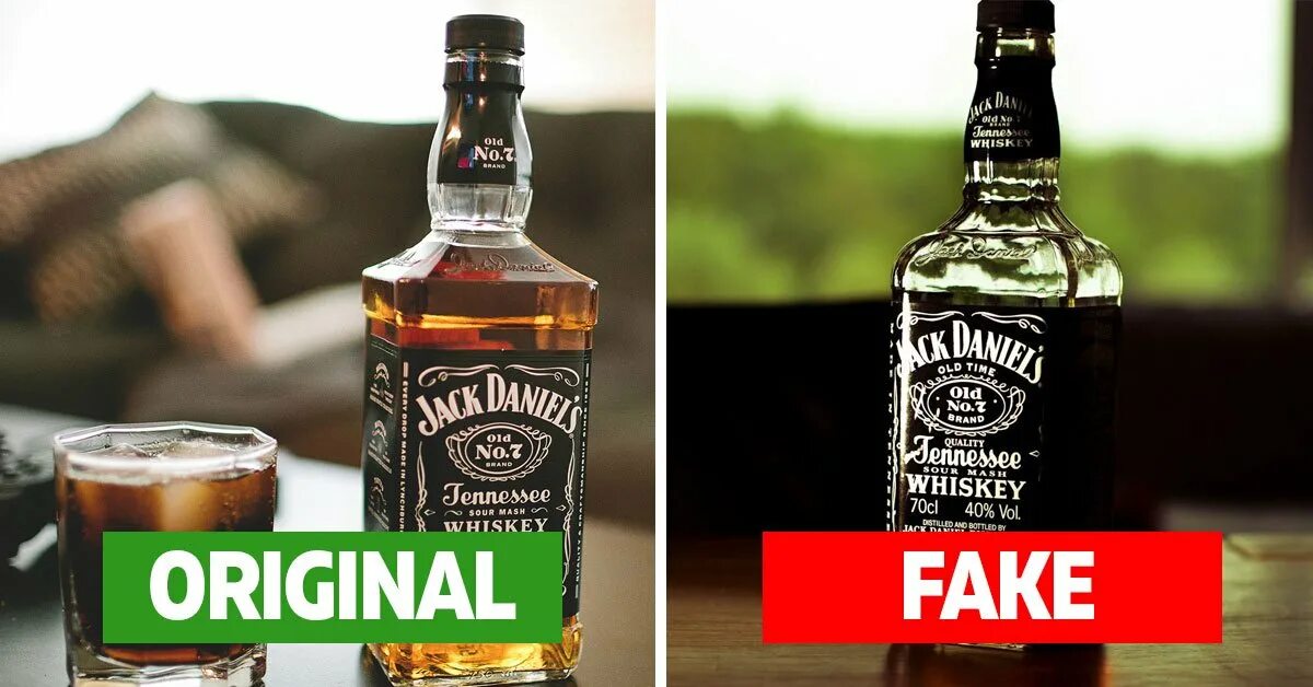 Виски Джек Дэниэлс отличить подделку от оригинала. Как отличить джек