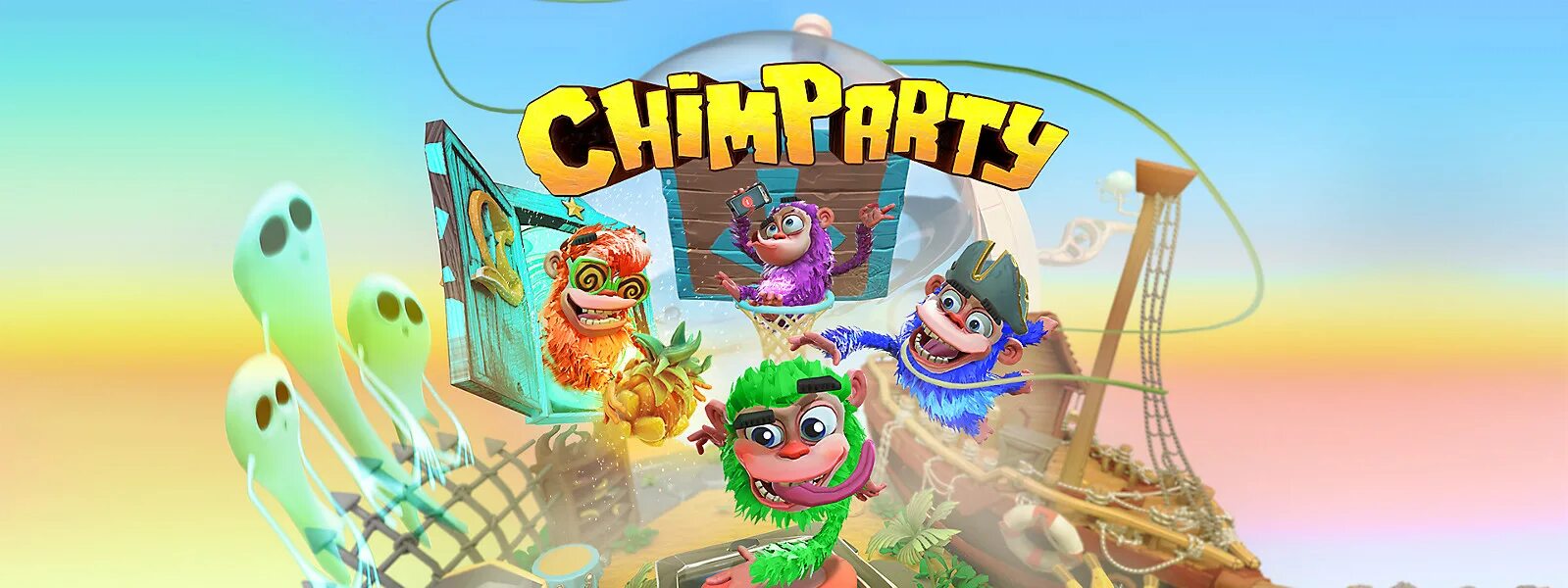 Вечеринка в джунглях ps4. Серия плейлинк. Chimparty ps4. Вечеринка в джунглях play link ps4. Chimparty ps4.