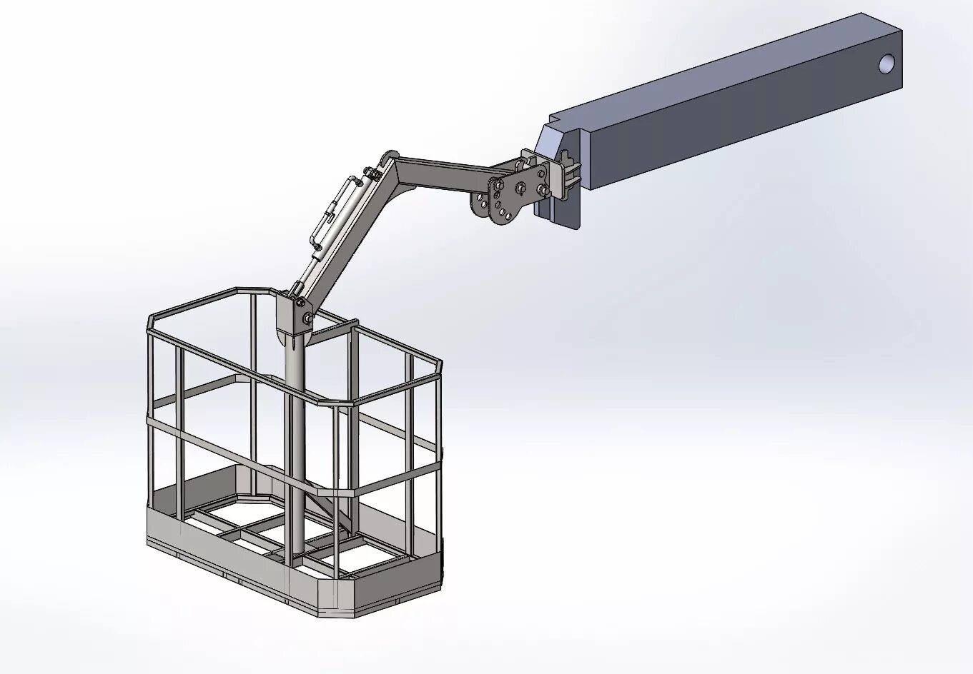 Люлька на стреле. Монтажная корзина для КМУ рк23500. Механизм поворота люльки КМУ. Монтажная корзина для КМУ чертеж. Корзина монтажная люлька для КМУ Kanglim ks1256g-II.