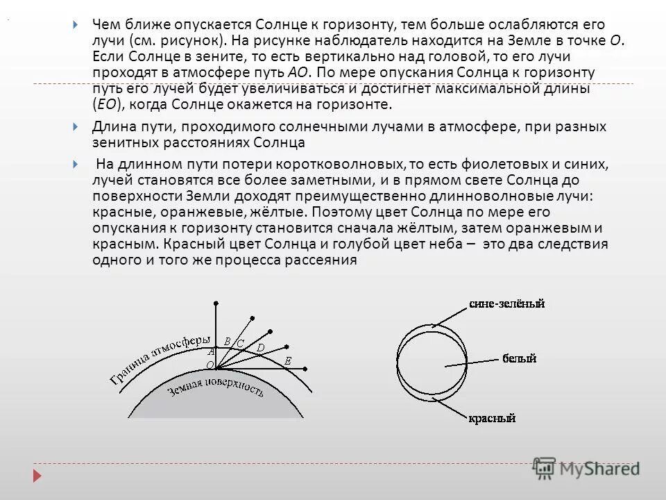 Высота солнца над горизонтом 1 июня