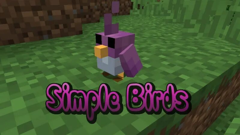 Minecraft birds. Птица в МАЙНКРАФТЕ. Мод на птиц в майнкрафт. Мод mclib. Bird птица майн стройка.