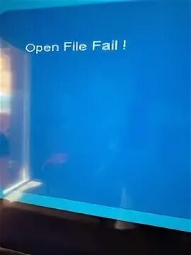 Failed files
