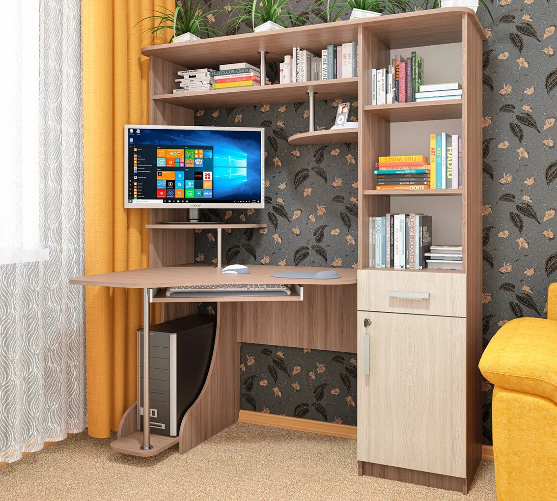 Угловой компьютерный стол. Стол письменный для школьника с полками. Угловой стол и полки. Угловой компьютерный стол. Угловой стол с полками.