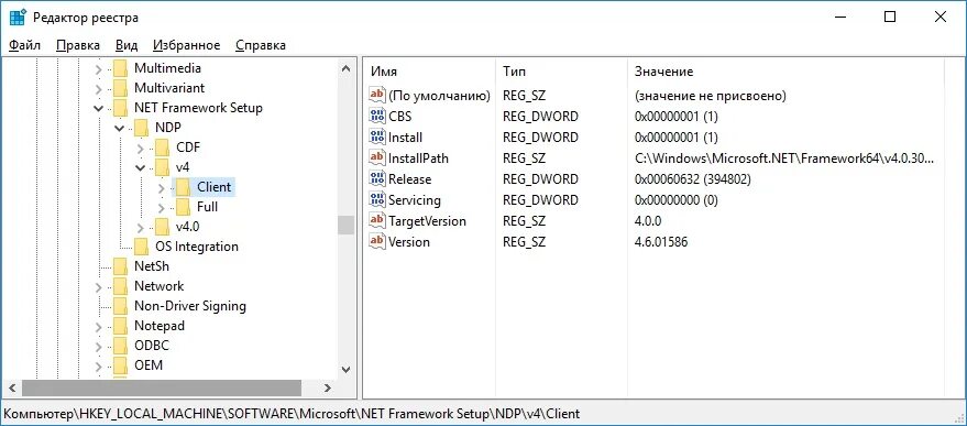 Редактор реестра драйвера. Framework Setup. Где находится net Framework в Windows 10. HKEY все команды.