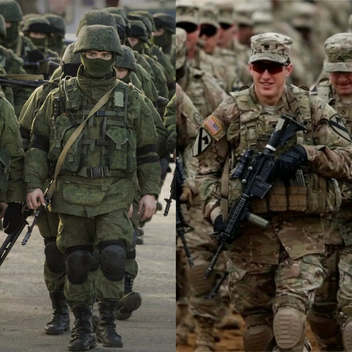 Американский военный в россии