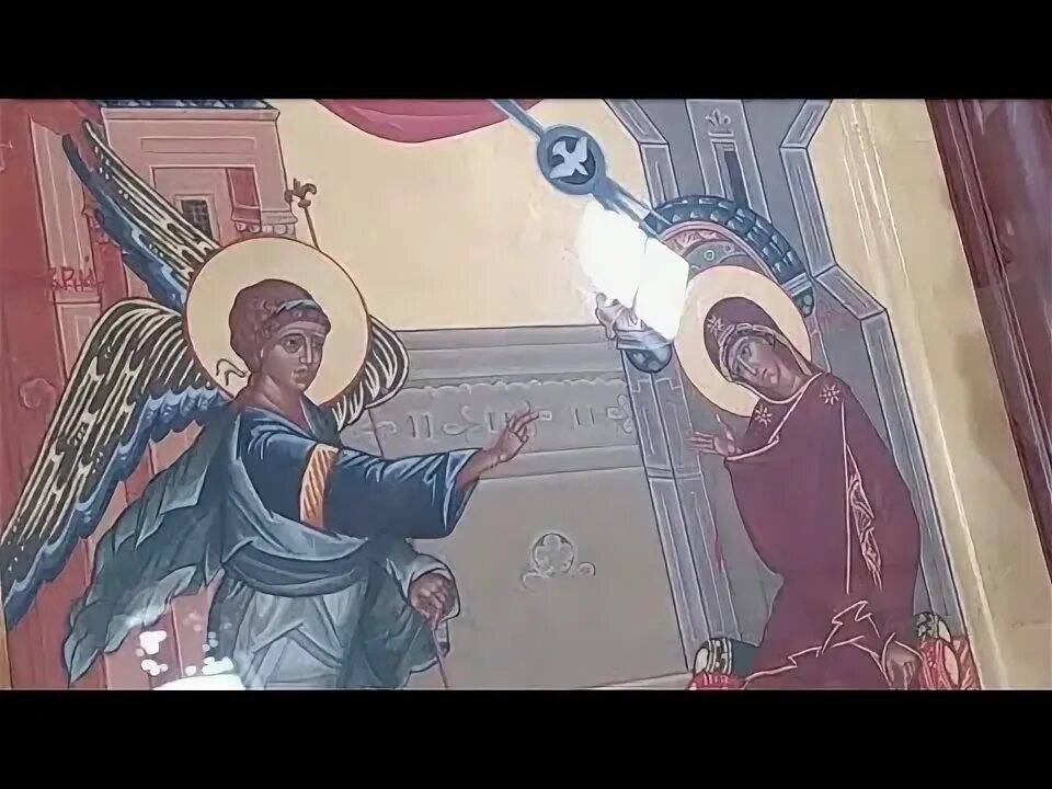 Православие. Фреска. Благовещение в Киевском соборе. 7 Апреля Благовещение иконы. Благовещение в 2024 году какого