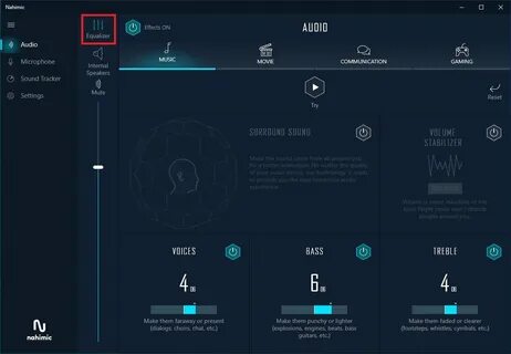 Nahimic драйвера realtek