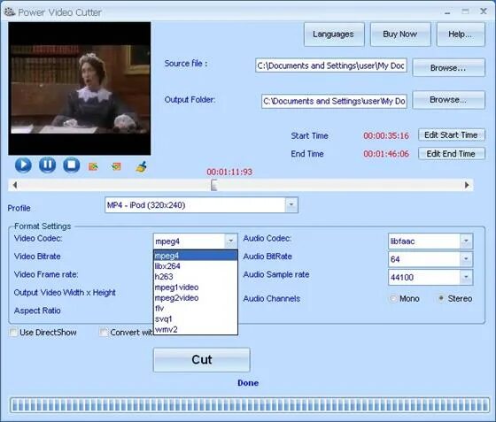 Video cutter настроить время появления картинки. Cutter программа. Video cutter. Video cutter на русском. Cutter windows.