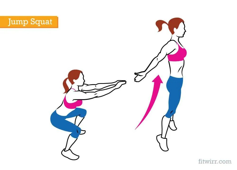 Jump squats