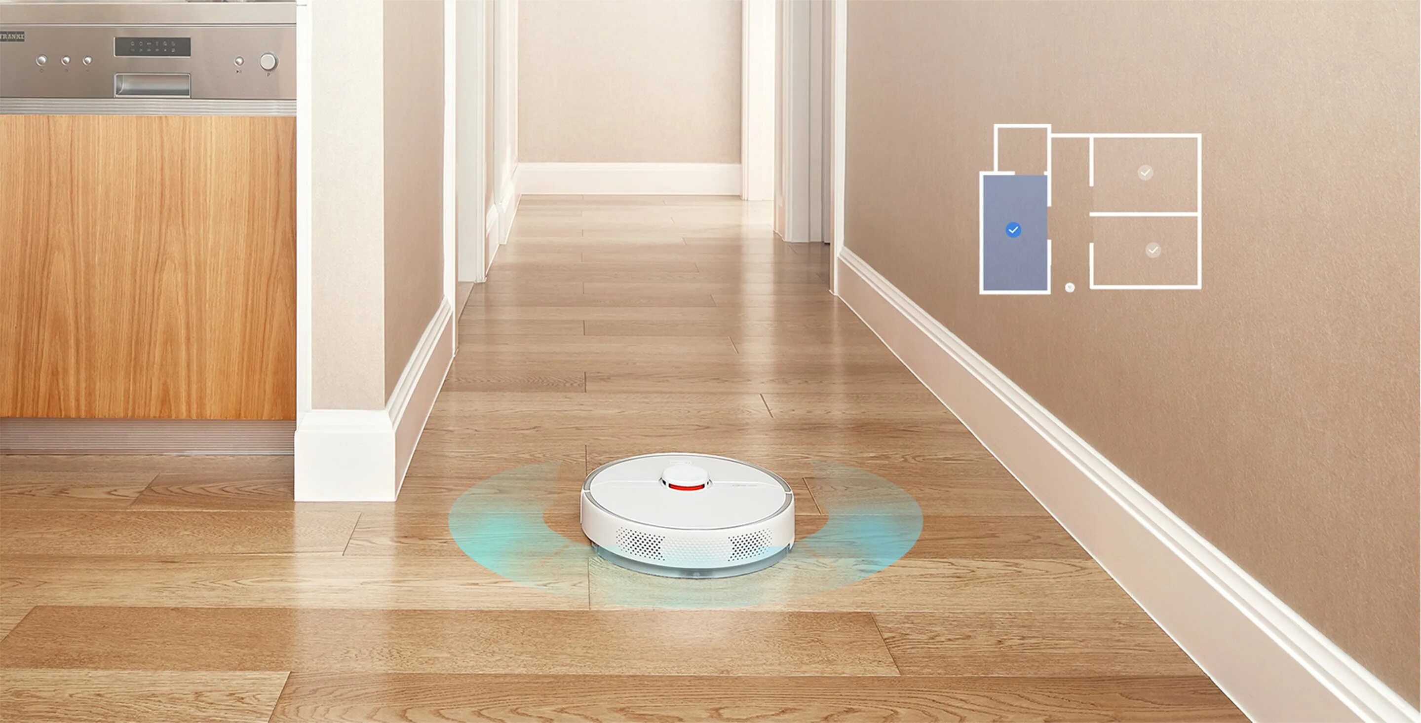Добавить комнату mi home для робота