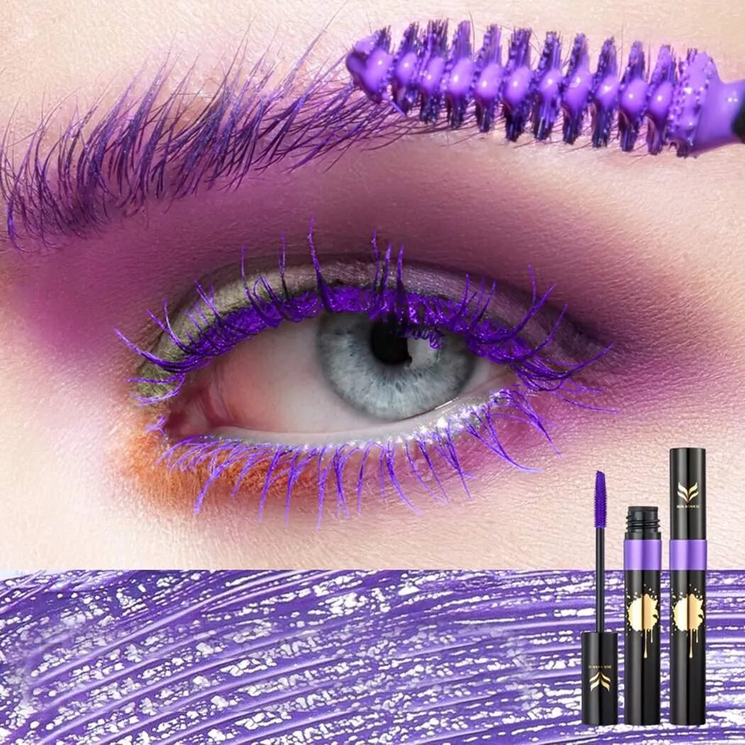 Colored mascara
